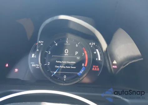 2021 Lexus Es 350 F Sport из США, поврежденный, VIN 58AGZ1B16MU103457